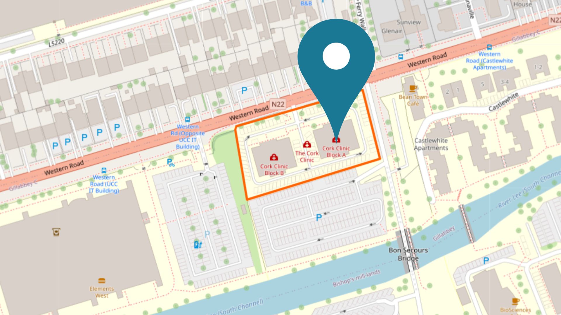 Susanne O'Sullivan location map